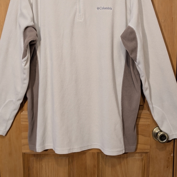 Columbia Men XXL Klamath Range II Fleece Pullover Half Zip UPF 50 Outdoor Hiking - Picture 4 of 12